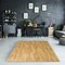 Sorbus Wood Floor Mats Foam Interlocking -Thick Puzzle Wood Tiles with Borders – for Home Office Playroom Basement (16 Tiles 16 Sq ft)